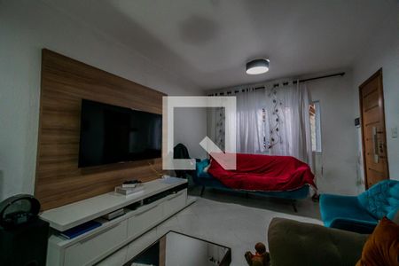 Sala de casa à venda com 3 quartos, 153m² em Vila Palmares, Santo André