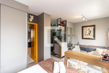 Apartamento à venda com 26m², 1 quarto e sem vaga Apartamento à venda com 26m², 1 quarto e sem vagaSala/Quarto