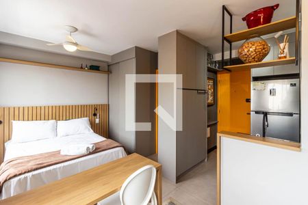 Apartamento à venda com 26m², 1 quarto e sem vaga Apartamento à venda com 26m², 1 quarto e sem vagaSala/Quarto