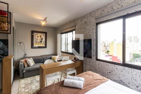 Apartamento à venda com 26m², 1 quarto e sem vaga Apartamento à venda com 26m², 1 quarto e sem vagaSala/Quarto