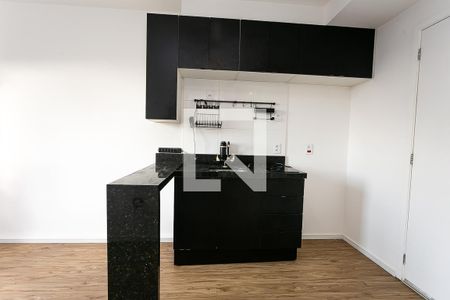 Kitnet sala cozinha serviço de kitnet/studio para alugar com 1 quarto, 26m² em Panamby, São Paulo