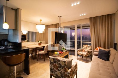 Sala de apartamento à venda com 2 quartos, 82m² em Vila Gomes Cardim, São Paulo