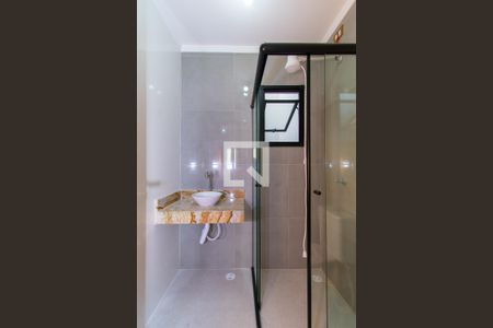 Casa de condomínio para alugar com 150m², 3 quartos e 2 vagas Casa de condomínio para alugar com 150m², 3 quartos e 2 vagasBanheiro da Suíte 1