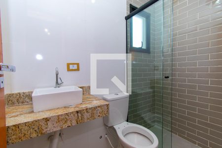 Casa de condomínio para alugar com 150m², 3 quartos e 2 vagas Casa de condomínio para alugar com 150m², 3 quartos e 2 vagasBanheiro da Suíte 3