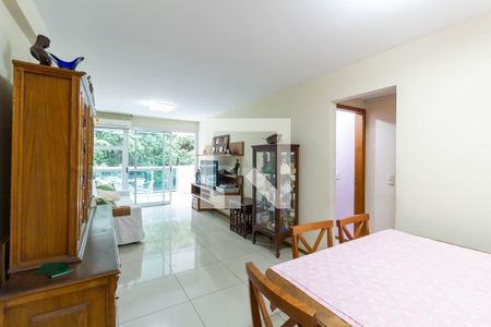 Sala de apartamento à venda com 3 quartos, 108m² em Humaitá , Rio de Janeiro