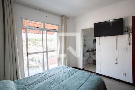 Suíte de casa à venda com 2 quartos, 360m² em Letícia, Belo Horizonte