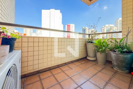 Varanda da Sala de apartamento à venda com 3 quartos, 146m² em Jardim Vila Mariana, São Paulo