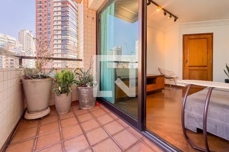 Varanda da Sala de apartamento à venda com 3 quartos, 146m² em Jardim Vila Mariana, São Paulo