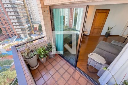 Varanda da Sala de apartamento à venda com 3 quartos, 146m² em Jardim Vila Mariana, São Paulo