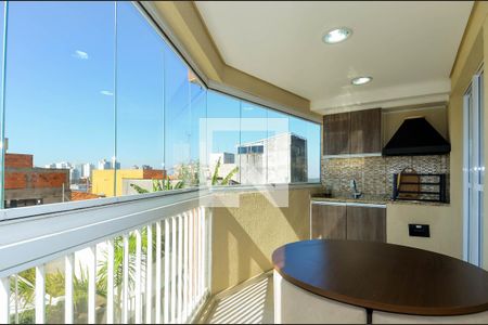 Varanda da Sala de apartamento à venda com 3 quartos, 82m² em Gopoúva, Guarulhos