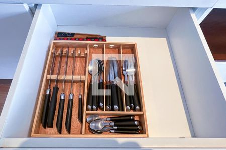 Apartamento à venda com 42m², 1 quarto e 1 vagaCozinha