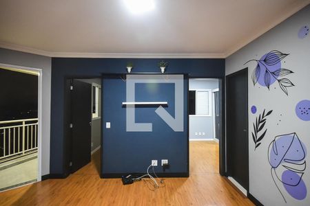 Sala de apartamento para alugar com 2 quartos, 53m² em Jardim Monte Alegre, Taboão da Serra