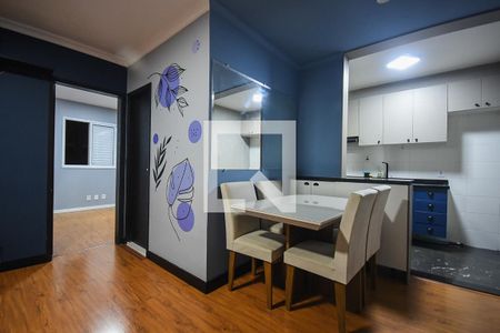 Sala de jantar de apartamento para alugar com 2 quartos, 53m² em Jardim Monte Alegre, Taboão da Serra