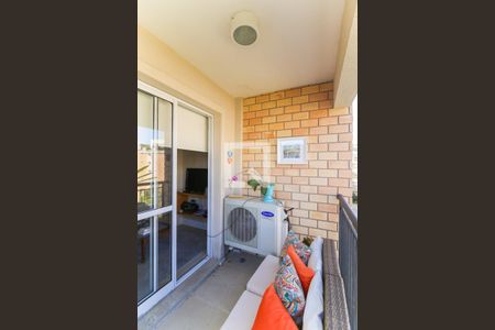 Varanda da Sala de apartamento à venda com 2 quartos, 67m² em Jardim Leonor, São Paulo