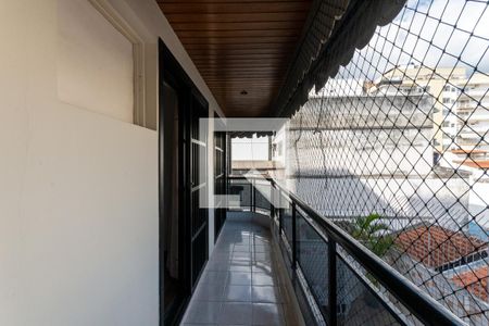 Varanda da Sala de apartamento à venda com 3 quartos, 119m² em Tijuca, Rio de Janeiro