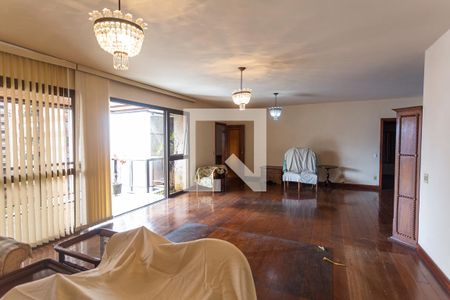 Sala 1 de apartamento à venda com 4 quartos, 220m² em Lourdes, Belo Horizonte