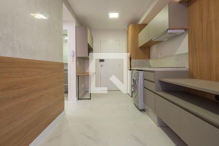 Sala/Cozinha de apartamento para alugar com 1 quarto, 39m² em Pinheiros, São Paulo