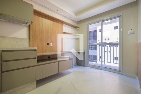 Sala/Cozinha de apartamento para alugar com 1 quarto, 39m² em Pinheiros, São Paulo