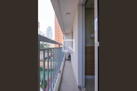 Sala/Cozinha - Varanda de apartamento para alugar com 1 quarto, 39m² em Pinheiros, São Paulo