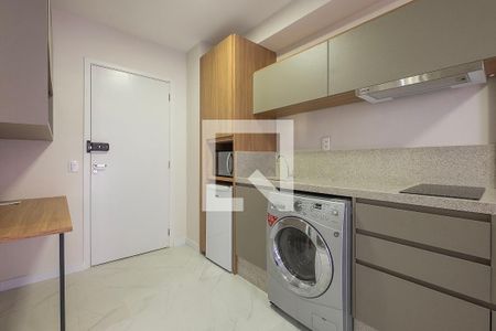 Sala/Cozinha de apartamento para alugar com 1 quarto, 39m² em Pinheiros, São Paulo