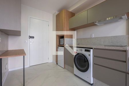 Sala/Cozinha de apartamento para alugar com 1 quarto, 40m² em Pinheiros, São Paulo