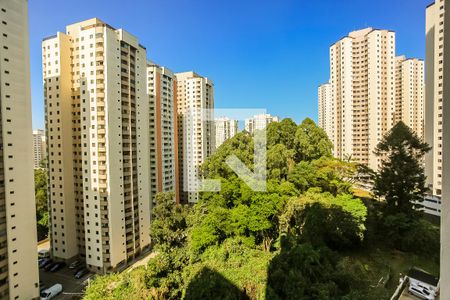 Varanda - Vista de apartamento à venda com 3 quartos, 110m² em Chácara Agrindus, Taboão da Serra