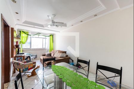 Sala de apartamento para alugar com 2 quartos, 75m² em Campo Grande, Santos