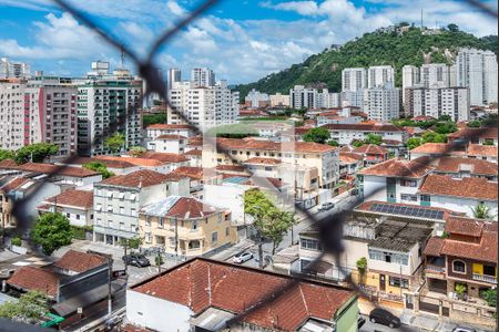 Vista de apartamento para alugar com 2 quartos, 75m² em Campo Grande, Santos