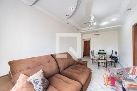 Sala de apartamento para alugar com 2 quartos, 75m² em Campo Grande, Santos