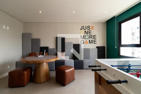 Área comum - Sala de Jogos de apartamento à venda com 1 quarto, 32m² em Perdizes, São Paulo