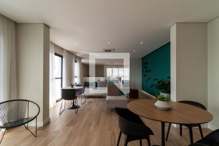 Área comum - Salão de festas de apartamento à venda com 1 quarto, 32m² em Perdizes, São Paulo