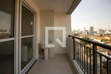 Varanda e área de serviço de apartamento à venda com 2 quartos, 45m² em Vila Invernada, São Paulo