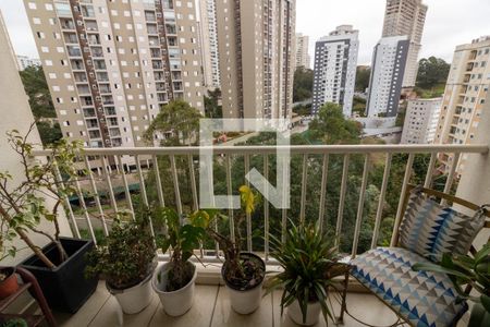 Varanda Sala de apartamento à venda com 2 quartos, 68m² em Parque Reboucas, São Paulo