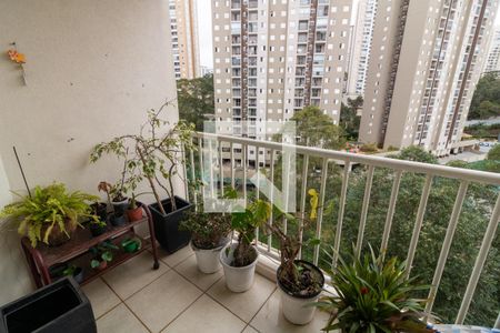Varanda Sala de apartamento à venda com 2 quartos, 68m² em Parque Reboucas, São Paulo