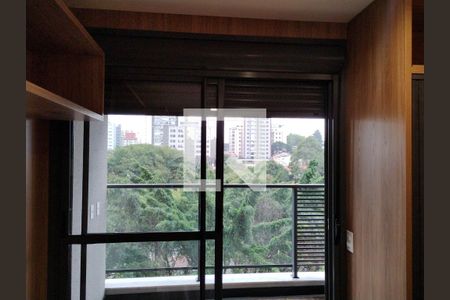 Studio para alugar com 27m², 1 quarto e sem vagaVaranda