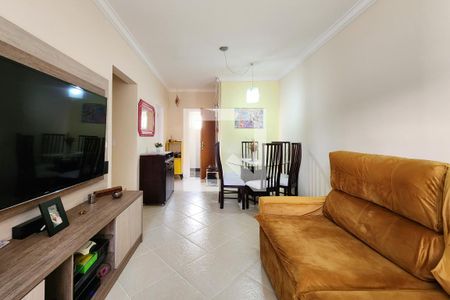 Sala de TV/Estar de apartamento para alugar com 2 quartos, 74m² em Santa Maria, São Caetano do Sul
