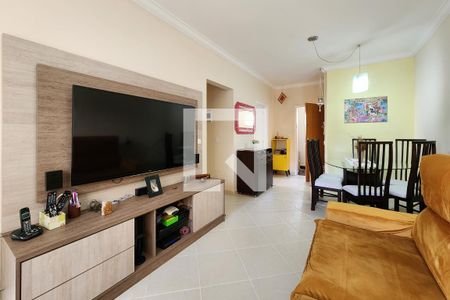 Sala de TV/Estar de apartamento para alugar com 2 quartos, 74m² em Santa Maria, São Caetano do Sul