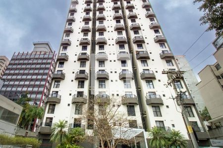 Studio para alugar com 52m², 1 quarto e 1 vagaFachada do prédio 