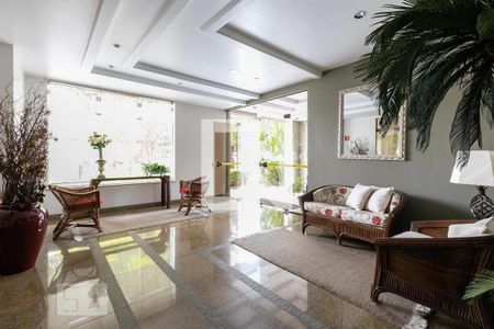 Studio para alugar com 52m², 1 quarto e 1 vagaÁrea comum - hall de entrada do edifício 