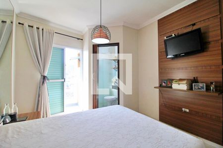 Quarto Suíte de apartamento à venda com 3 quartos, 110m² em Vila Curuçá, Santo André