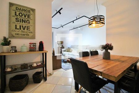Sala de apartamento à venda com 3 quartos, 110m² em Vila Curuçá, Santo André