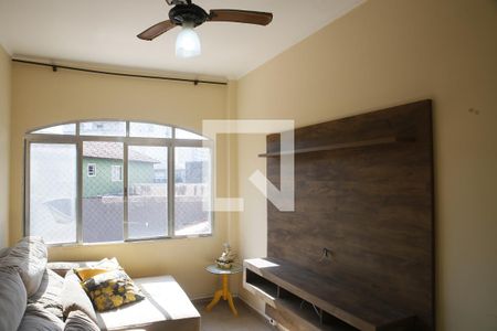 Sala de apartamento para alugar com 1 quarto, 59m² em Nova Mirim, Praia Grande