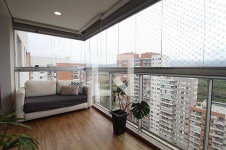 Varanda da Sala de apartamento para alugar com 2 quartos, 79m² em Jacarepaguá, Rio de Janeiro