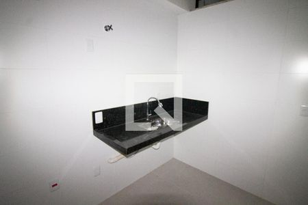 Cozinha de apartamento para alugar com 1 quarto, 42m² em Vila Regente Feijó, São Paulo