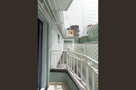 Apartamento à venda com 55m², 2 quartos e 1 vagaSacada do Quarto 2