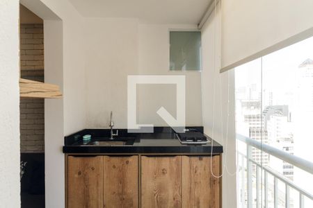 Apartamento à venda com 35m², 1 quarto e 1 vagaVaranda