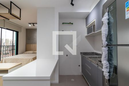 Cozinha de apartamento para alugar com 1 quarto, 28m² em Jardim Sao Paulo, São Paulo