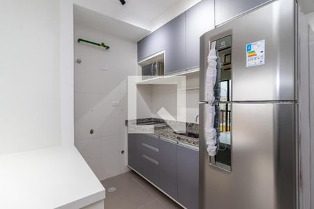 Cozinha de apartamento para alugar com 1 quarto, 28m² em Jardim Sao Paulo, São Paulo