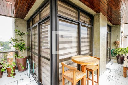 Varanda de apartamento à venda com 4 quartos, 270m² em Santo Amaro, São Paulo