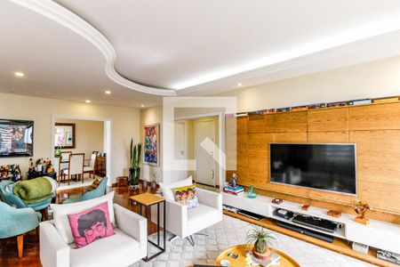 Sala de apartamento à venda com 4 quartos, 270m² em Santo Amaro, São Paulo
